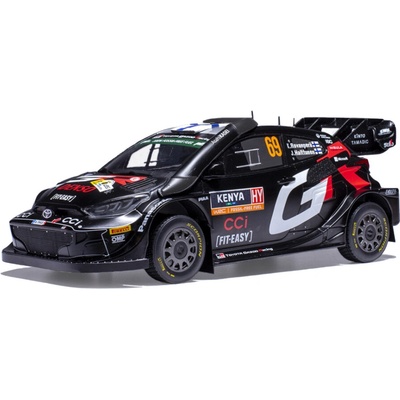 Ixo Toyota GR Yaris Rally1 69 Rovanperä/Halttunen vítězové Safari Rally 2024 Models 1:18