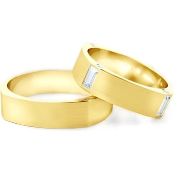 Image 1 of SAVICKI Сватбени халки: злато, плоски. 5.3 мм