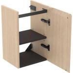 Ideal Standard Finesse - Шкафче под умивалника, 35x31x55 см, 1 врата, панти отдясно, бял дъб E3403US (E3403US)