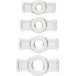 TitanMen Cockring Set Clear