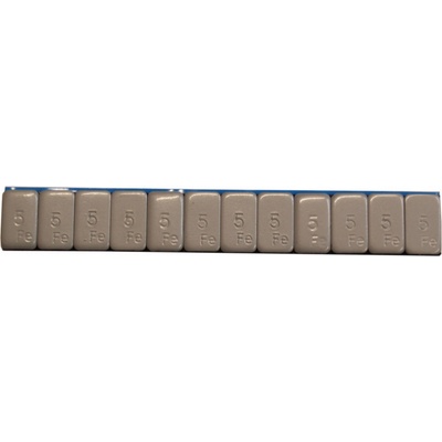 S3505Fe speciální samolepicí ocelové závaží šedé 60g (5gx12) 03857