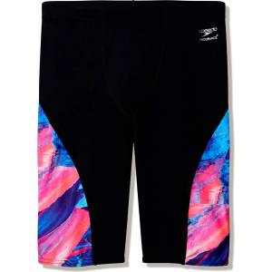 Speedo Мъжки бански слипове Speedo Male Spliced Printed Jammer Swim brief - Brushy Glitch / Black - размер 3 (DE) (050-2581-0113)