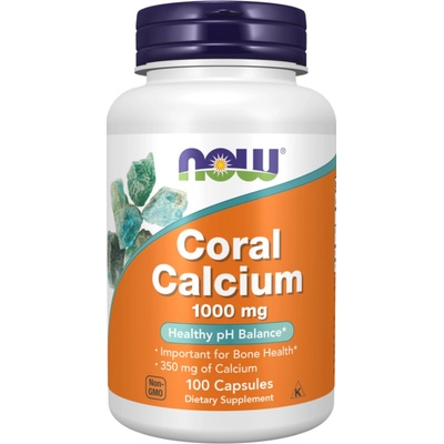 Now Coral Calcium 1000 mg 100 kapsúl