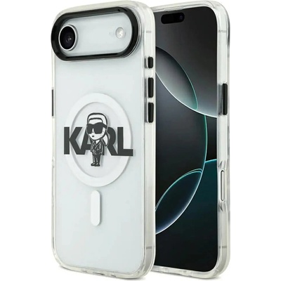 KARL LAGERFELD IML Karl Sketch Logo MagSafe Case за iPhone 17 Air - прозрачен (3666339504564)