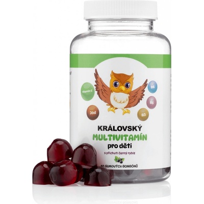 Kralovstvizdravi.cz Královský Multivitamin pro děti 60 gumových bonbónů