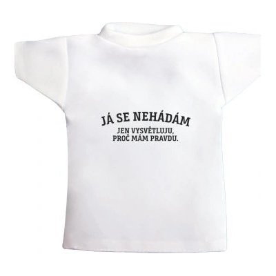 Tričko na láhev Já se nehádám