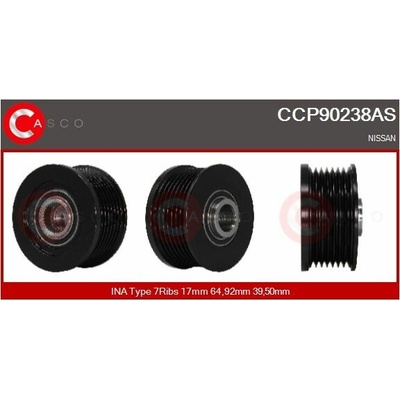 Řemenice, generátor CASCO CCP90238AS