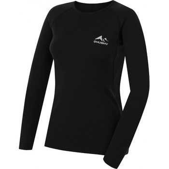 HUSKY Дамска термо блуза с дълъг ръкав Mertee L, черна (hsk-HT0-0975)