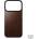 Nomad Гръб Nomad Magnetic Leather Back, Magsafe за iPhone 17 Pro - Кафяв