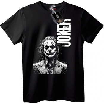 NOONEBRAND Тениска Joker Folie Deux - S, Black