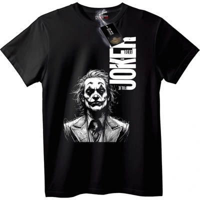 NOONEBRAND Тениска Joker Folie Deux - S, Black