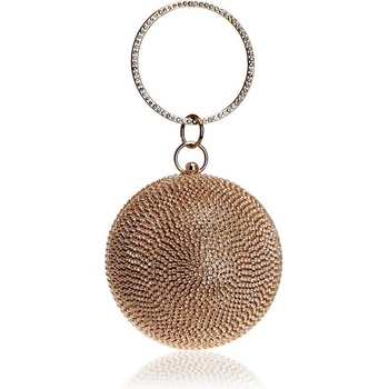 Image 1 of Златна сферична чанта - Maria