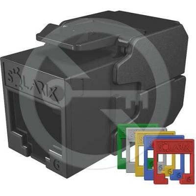 SOLARIX RAL FIT keystone CAT6, UTP RJ45, samorezný