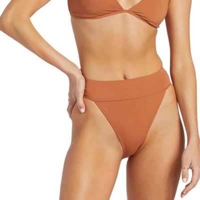 Sol Searcher Aruba bikini bottom - Orange (Golden Brown)