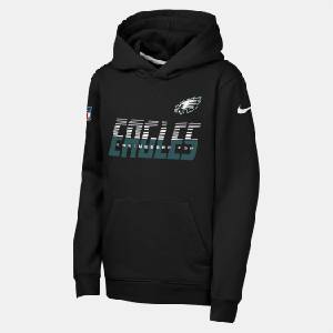 Nike Суичър Nike Kids NFL Sideline Long-Sleeve Hoodie - Philadelphia Eg