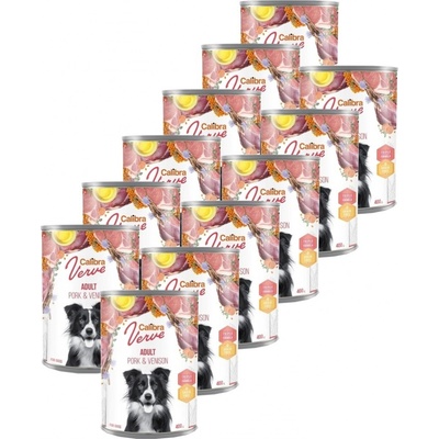 Calibra Dog Verve GF Adult Pork & Venison 12 x 400 g