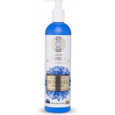 Natura Siberica osvěžující sprchový gel chrpa a moruška 400 ml