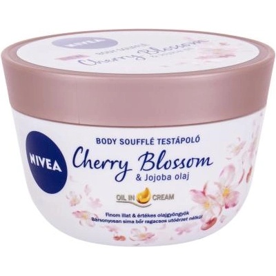 Nivea Body Soufflé Cherry Blossom & Jojoba Oil хидратиращо суфле за тяло 200 ml за жени