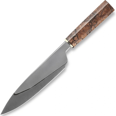 XIN CUTLERY XC139 stabilized spalted maple wood šéfkuchársky nôž 20,5 cm