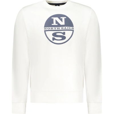 North Sails Мъжки суичър с качулка и цип north sails, Размер l, Цвят Бяло (993036000_bi0101)