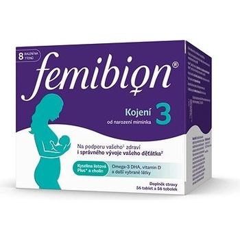 Femibion 3 Kojení 56 tablet + 56 tablet
