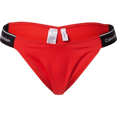 Calvin Klein Долнище на бански тип бикини 'META LEGACY' червено, размер L