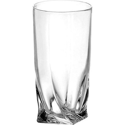 Bohemia Crystal Sklenice na nealko nápoje a vodu Quadro 2K936 0 99A44 6 x 350 ml