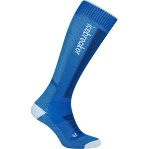 Icebreaker Мъжки ски чорапи Icebreaker Merino Ski+ Medium OTC Ski socks - Lazuri / Snow / Midnavy - размер 42-44 (EU) (201-8551-0712)