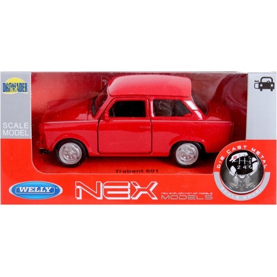 Welly Trabant 601 Červená 1:34