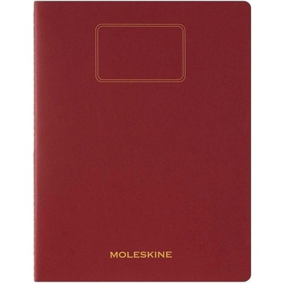 Moleskine Sešit Student XXL čistý červený