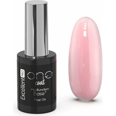 Cosmetics Zone Vynikající hybridní skluznice PRO One Coat Multifunction Fiber Base s vlákny Just Peachy 11g