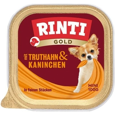 Rinti Gold Mini Králík a krůta 100g