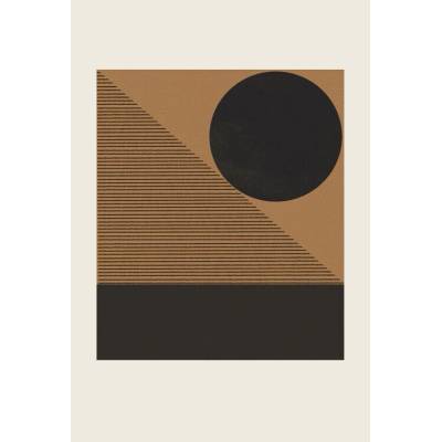 Plagát, Obraz - Geometric Eclipse, THE MIUUS STUDIO, 26.7 × 40 cm