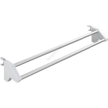 WENKO 3702100 - Закачалка 13x11, 5 cm сребрист/бял (WE0409)