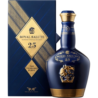 Royal Salute 25y The Treasured Blend 40% 0,7 l (kazeta)