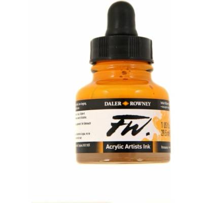 Daler-Rowney FW artist akrylový tuš 29,5 ml indian yellow