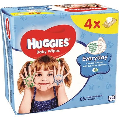 Huggies Everyday Quatro 4 x 56 ks