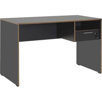 TopMebel Офис бюро Concept TopMebel от меламин в антрацит 120x60x75cm