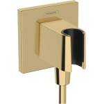 Hansgrohe Fixfit - Душ-коляно с държач, златисто 26889990 (26889990)