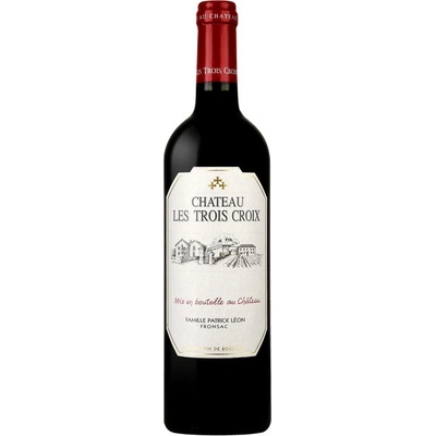 Chateau Les Trois Croix 2018 Fronsac červené suché 14,5% 0,75 l (holá láhev)