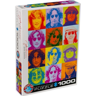 EUROGRAPHICS Пъзел Eurographics от 1000 части - Портрет на Джон Ленън (EG60000807)