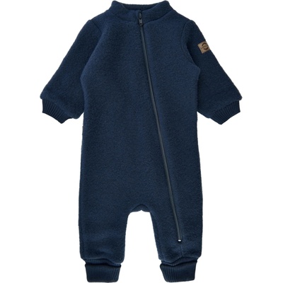 Merino overal na zip bez kapuce ohrnovací Mikk-Line NOOS modrá Blue Nights