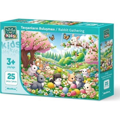 ART Stretnutie zajačikov 25 dielov