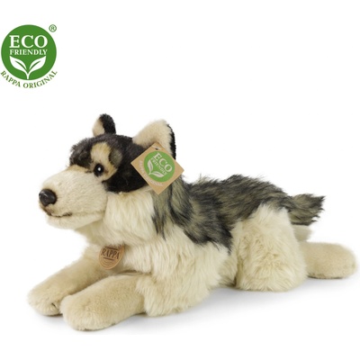 Rappa - Плюшен Вълк, лежащ, 35 см. , серия Еко приятели