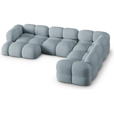 Cosmopolitan Design Светлосин ъглов диван (десен ъгъл/U форма) Loretto - Cosmopolitan Design (COS_UR_193_F1_LORETTO4)