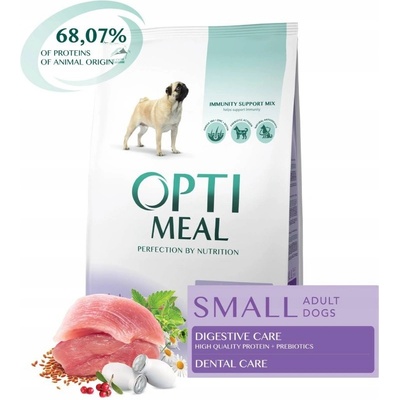 Optimeal Superpremium pre dospelých psov malých plemien kačka 1,5 kg