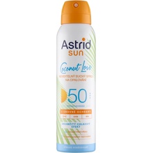 Astrid Neviditeľný suchý sprej na opaľovanie SPF 50 Sun 150 ml