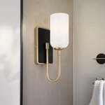 Elstead Lighting Kichler KL-SOLIA-1W-CPZB - LED осветително тяло за баня SOLIA 1xG9/3W/230V IP44 златисто (ED0878)