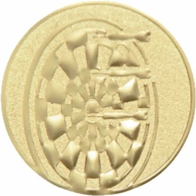 Emblém 25mm "Šipky" zlatý 1062504-1 – Sleviste.cz