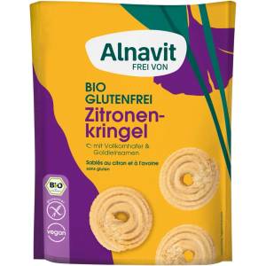 Alnavit Био лимонови пръстени - 125 г